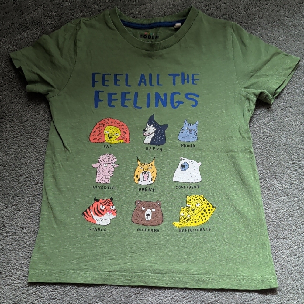 Mini Boden Feelings Tshirt